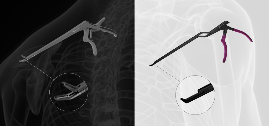 Difference between Kerrison and Pituitary Surgical Rongeurs