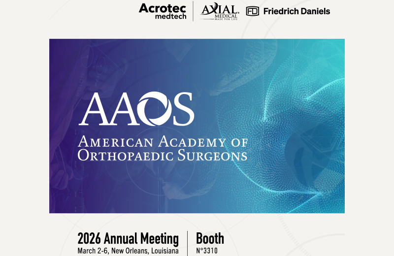 Friedrich Daniels auf der AAOS 2026